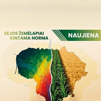 Naujiena ūkiams! Sėjos žemėlapiai kintama norma.