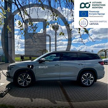 Automobilių įkrovimo stotelės tvaresnėms kelionėms