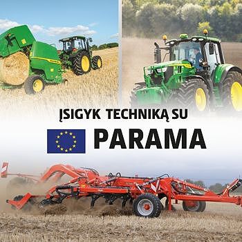 Įsigyk techniką su PARAMA!