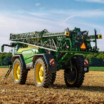 „John Deere“ plečia 500R purkštuvų asortimentą, siūlydama didesnės talpos bakus ir pažangią  sijų technologiją