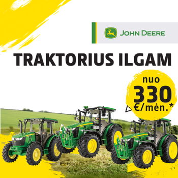 Net 3 traktorių pasiūlymai Jums
