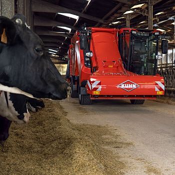 KUHN pristato naujieną – pašarų maišytuvą-dalytuvą ANTEA