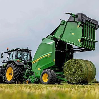 Dar išmanesni naujieji John Deere presai!