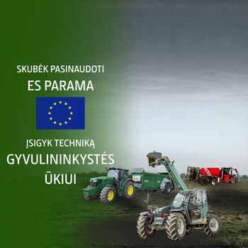 Pasinaudok ES parama gyvulininkystės ūkiams