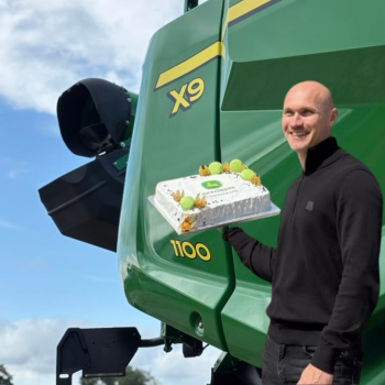 John Deere X9 pristatymas 2025