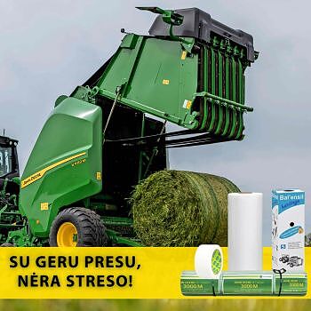 Pašarų pakavimo priemonės dovanų!