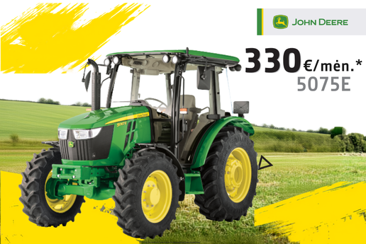 John Deere 5075E traktorius