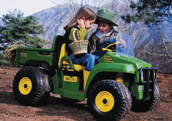 John Deere elektra varomas žaislas